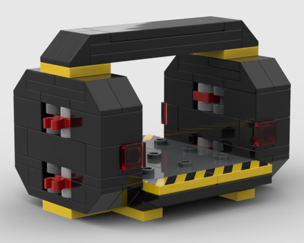 Lego Blacktron Open Cargo Module