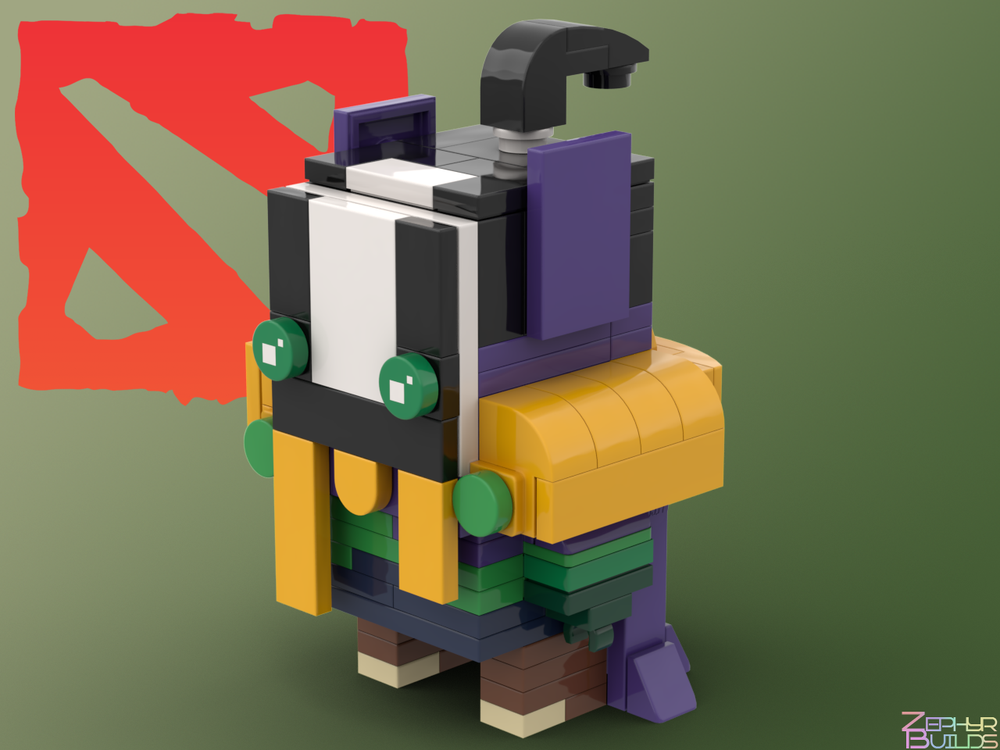 Lego DOTA 2 Rubick Brickheadz