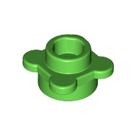 Lego Plant, Flower, Plate Round 1 x 1 with 4 Petals