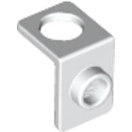 Lego Minifig Neckwear Bracket [One Stud] / White
