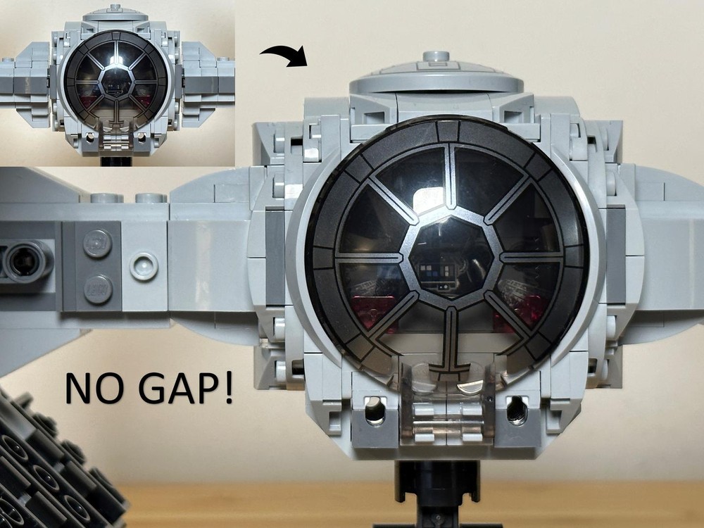 Lego Fix The Gaps on the 75348 Tie Interceptor