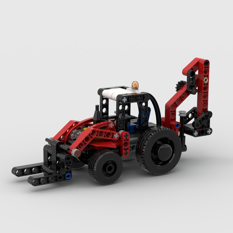 Lego Mini Backhoe Loader