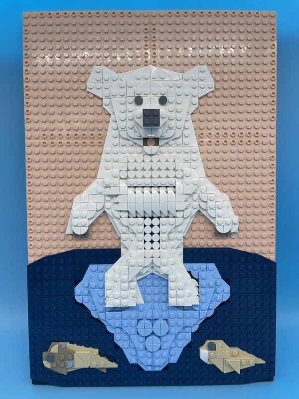 Lego The Happy Polar Bear