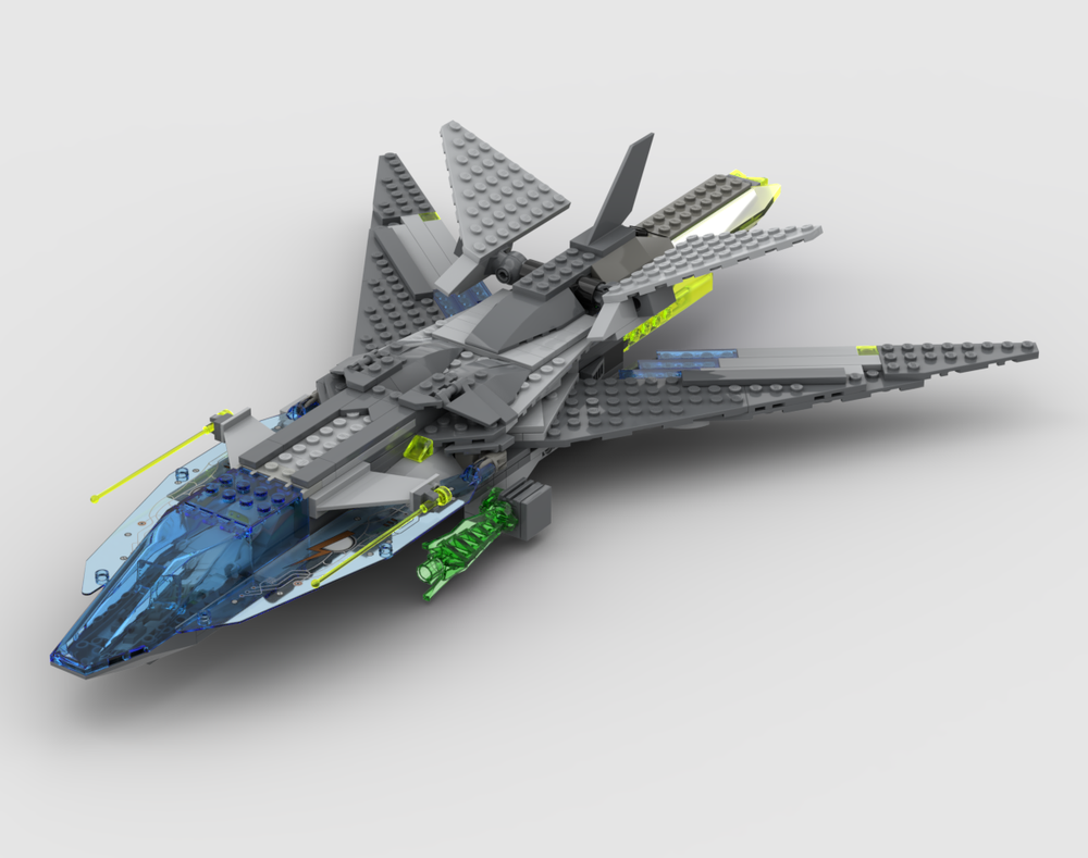 Lego VTOL Jet Spaceship