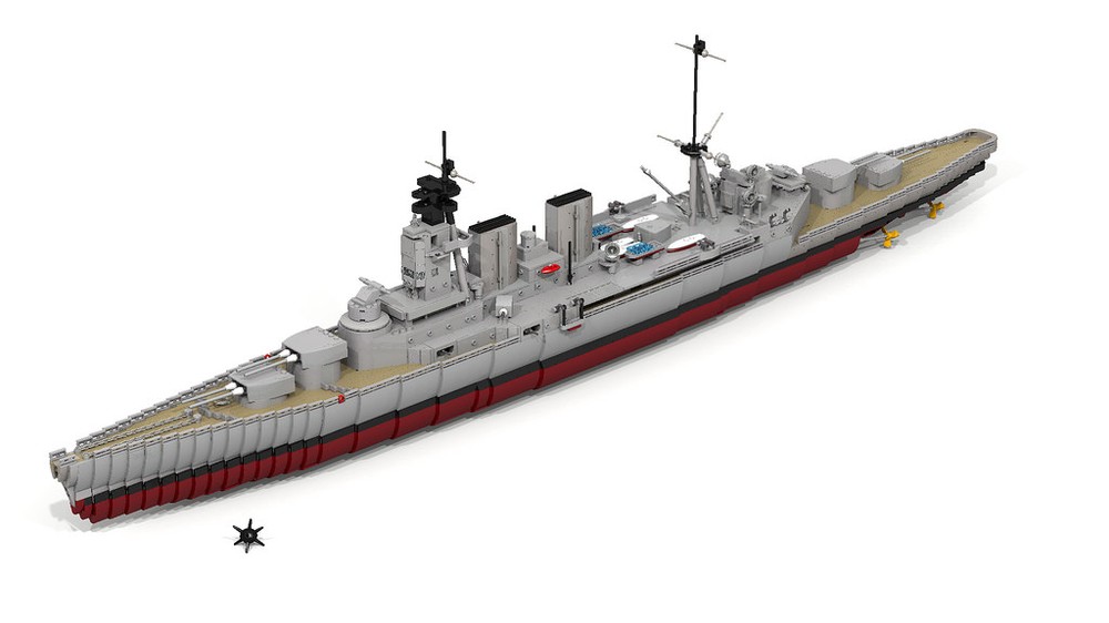 Lego HMS Hood