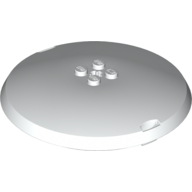 Lego Pod, Top Cap 9 x 9 x 1 1/3 X-Pod / White