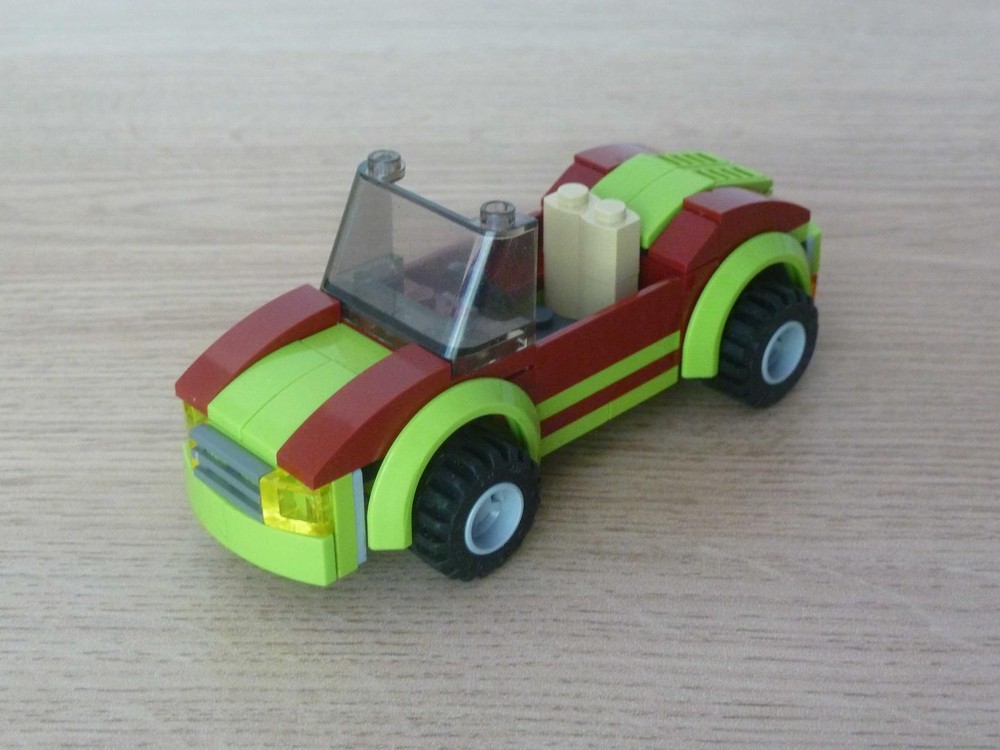 LEGO How to build a Sport Car Instructions Tutorial MOC