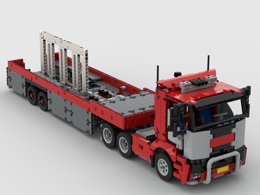 Lego Truck with Inloader Trailer ( 42098 C-Model )