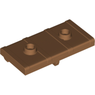 Lego Treasure Chest Lid, Flat with 2 Studs
