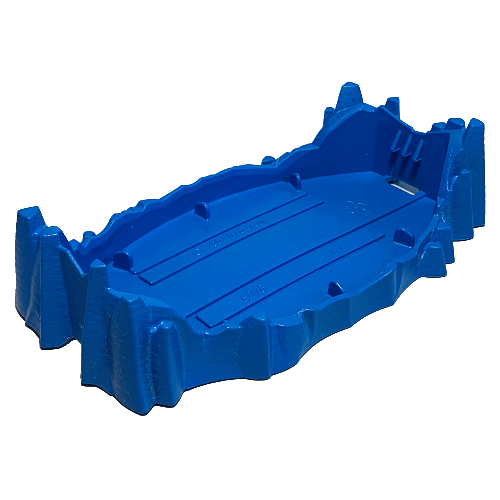 Lego Packaging, Canister Lid and Base, Bionicle / Lime