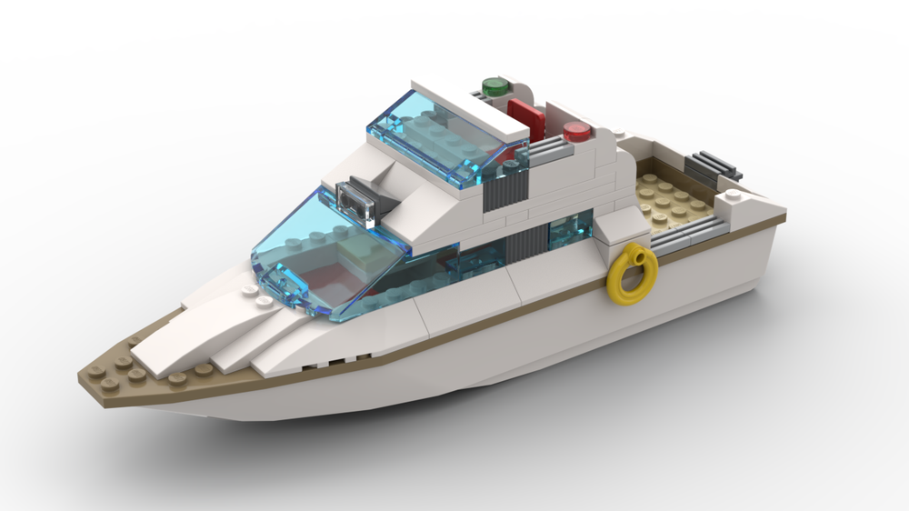 Lego Small Motor Yacht