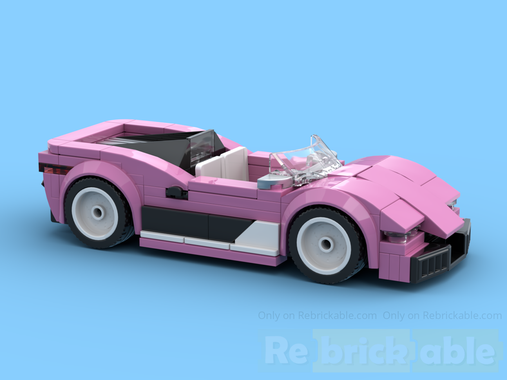 Lego Angelina, dark pink version