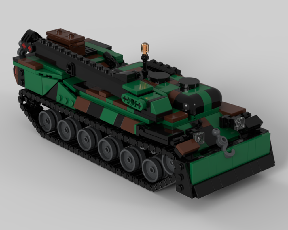 Lego Army recovery tank