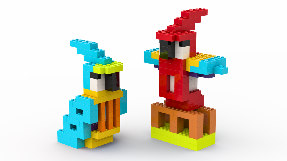 Lego 11030 Parrot houses