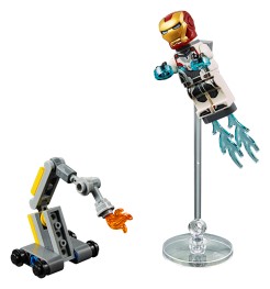 Lego Iron Man and Dum-E