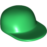 Lego Hat / Cap Long Peak [Plain] / Green