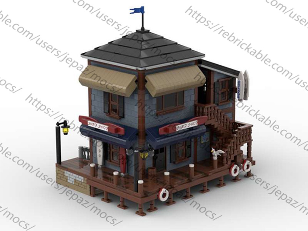 Lego Surf Shop