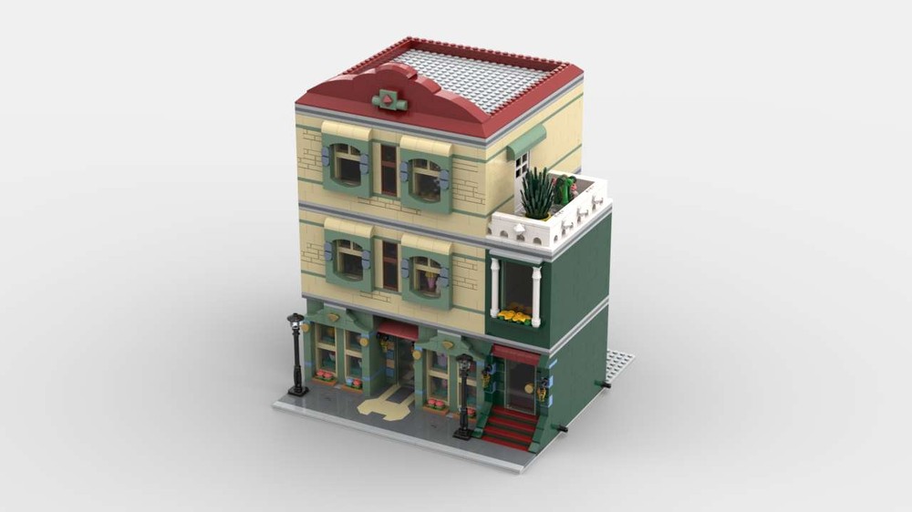 Lego Pastry shop & luxury duplex