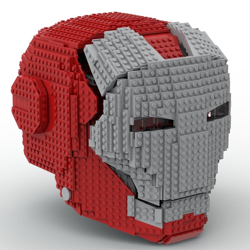 Lego Wearable Iron Man helmet - grey