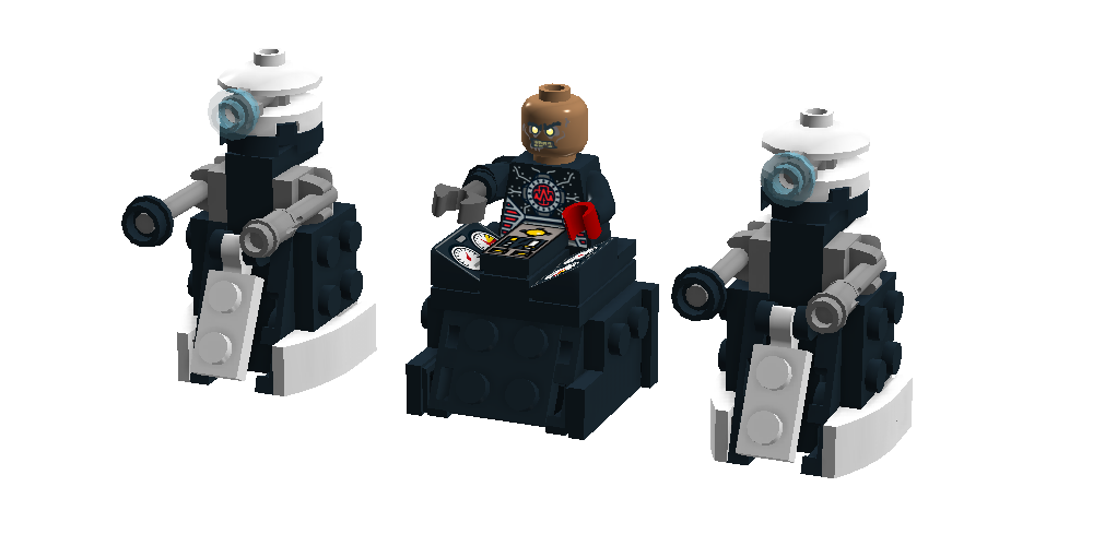 Lego Davros & Daleks