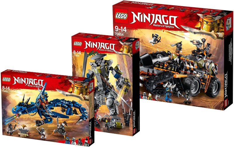 Lego Diesels and Dragons Collection