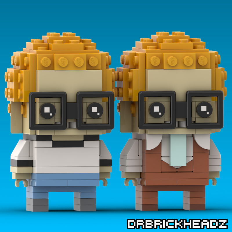 Lego Napoleon Dynamite Brickheadz