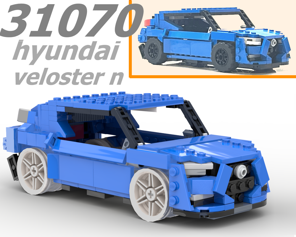 Lego 31070-hyundai veloster n