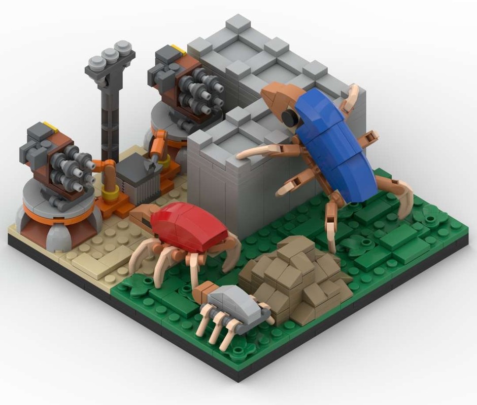 Lego Factorio Biters