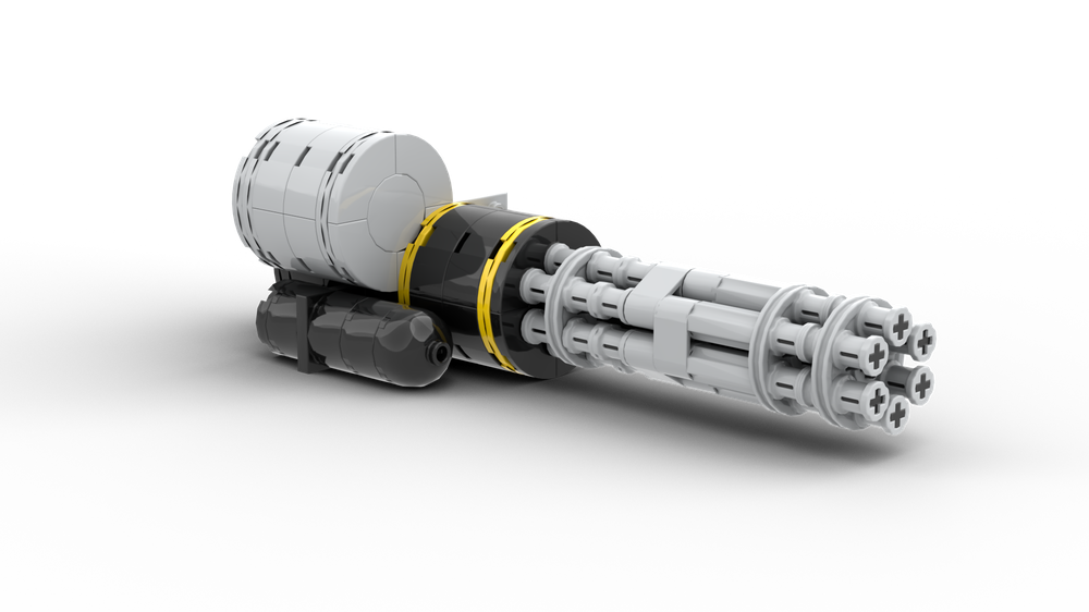 Lego Multi-barrelled Gun 5