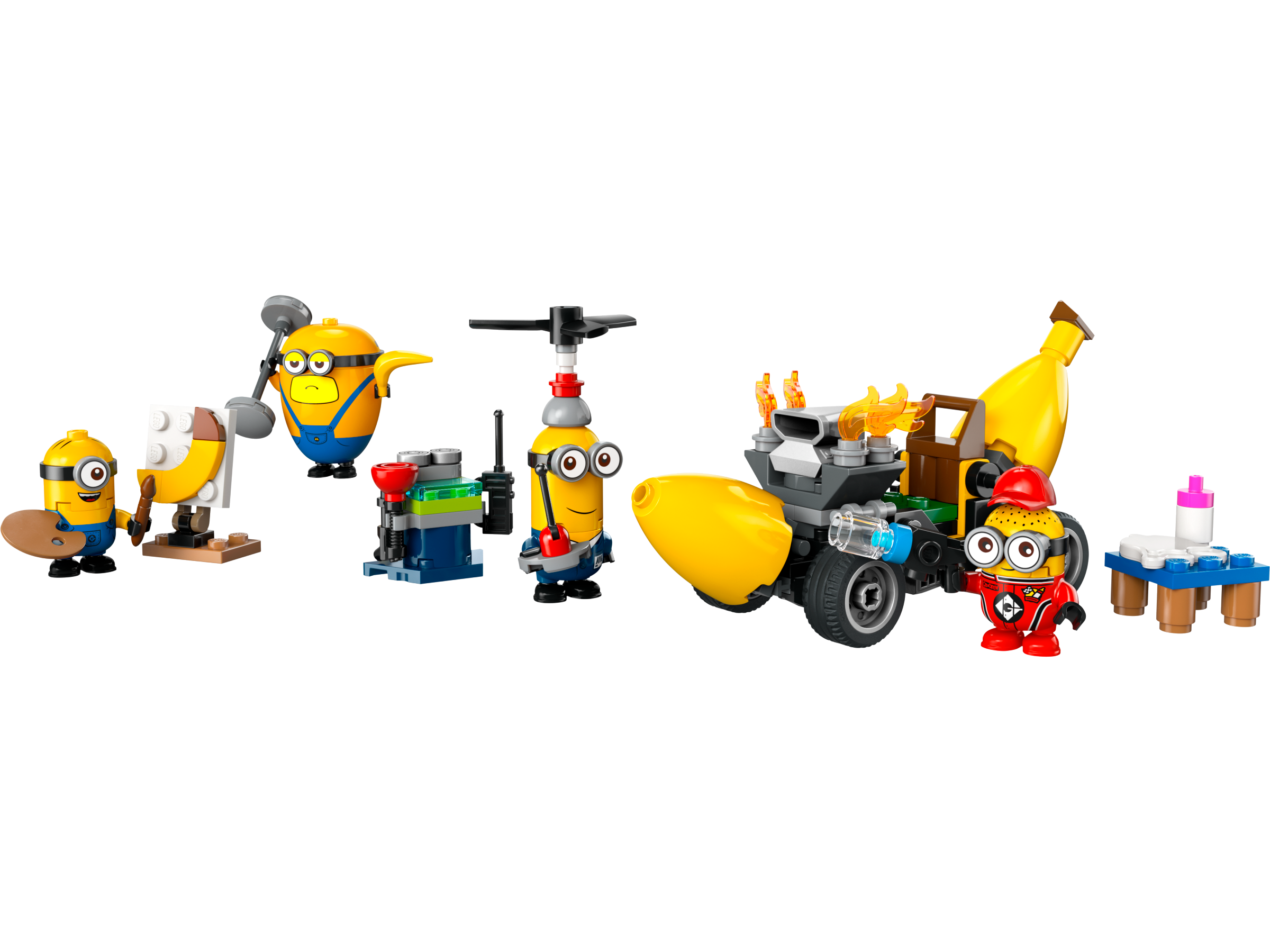 Lego Minions and Banana Car