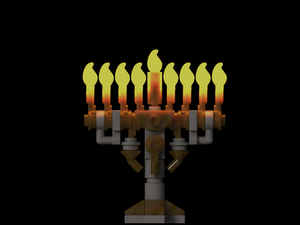 Lego Menorah