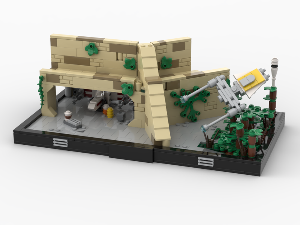 Lego SW Diorama - Yavin 4