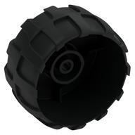 Lego Wheel Hard Plastic Large (54mm D. x 30mm) / Black