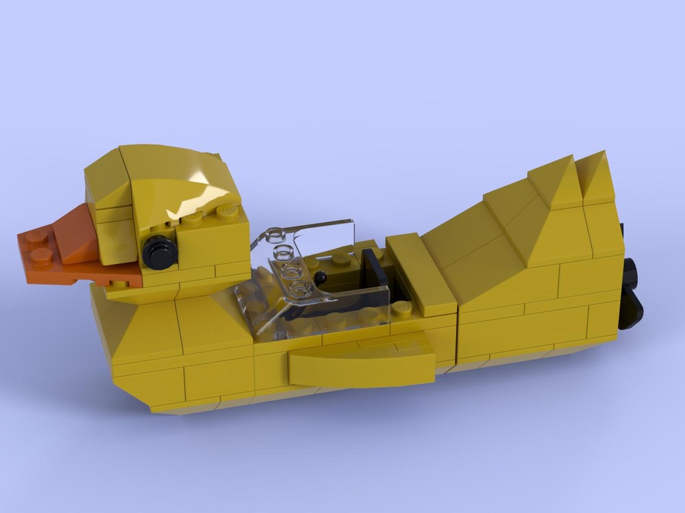 Lego Duck Rocket inspired