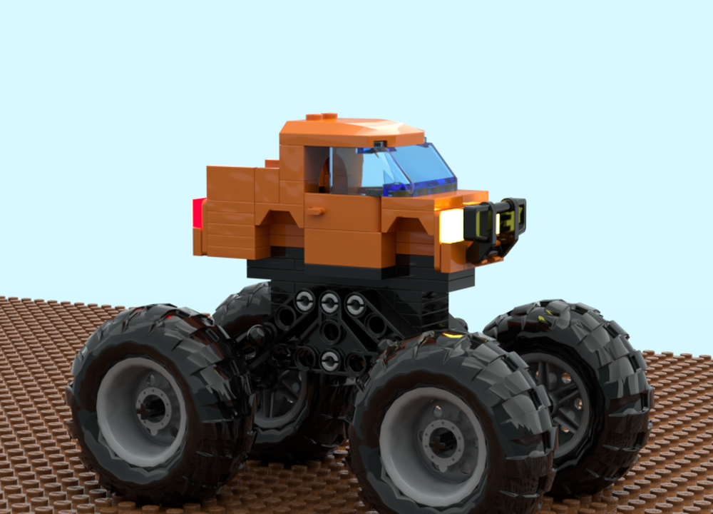 Lego Emmet's Monster Truck