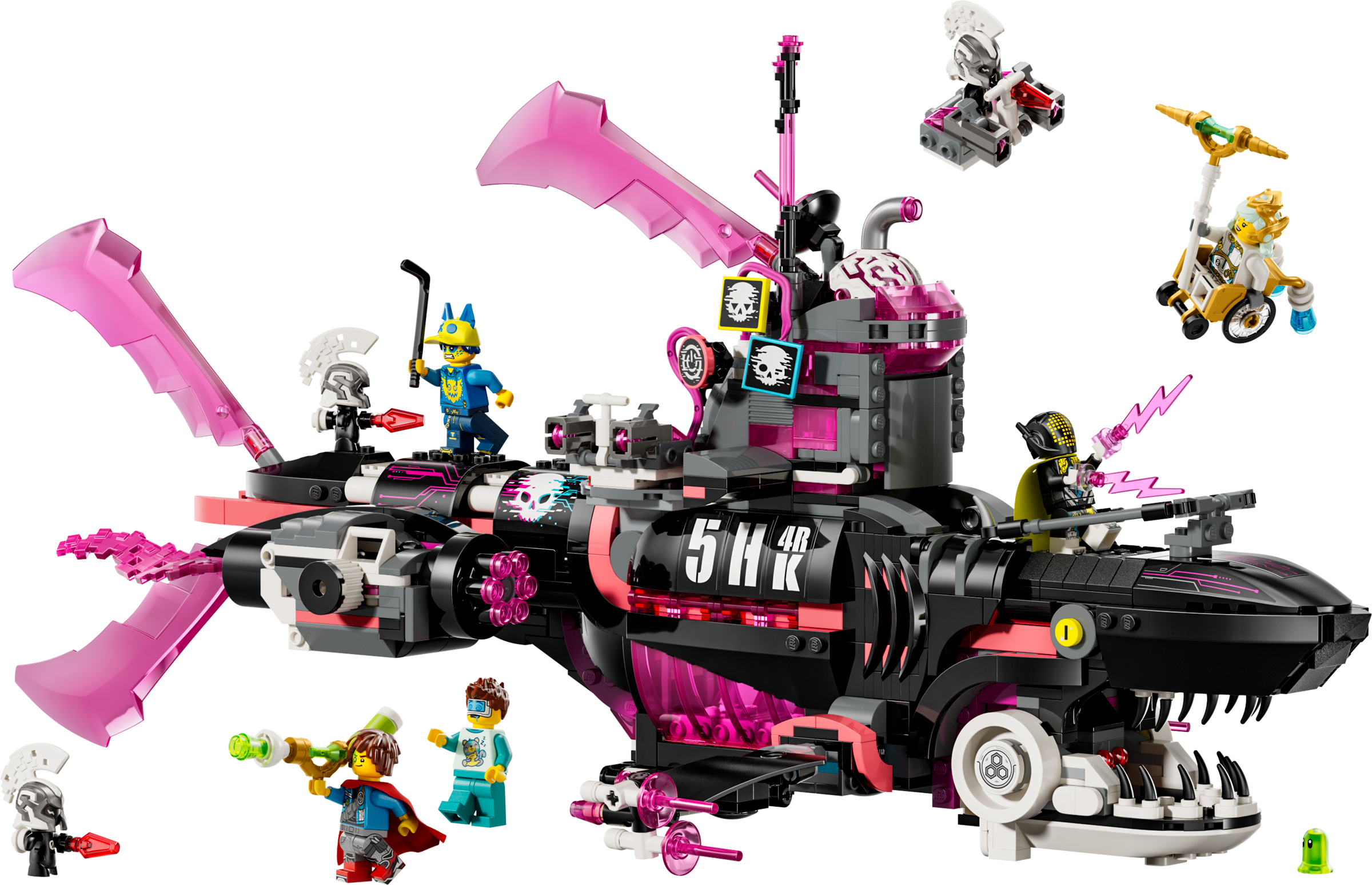 Lego Nightmare Shark Submarine