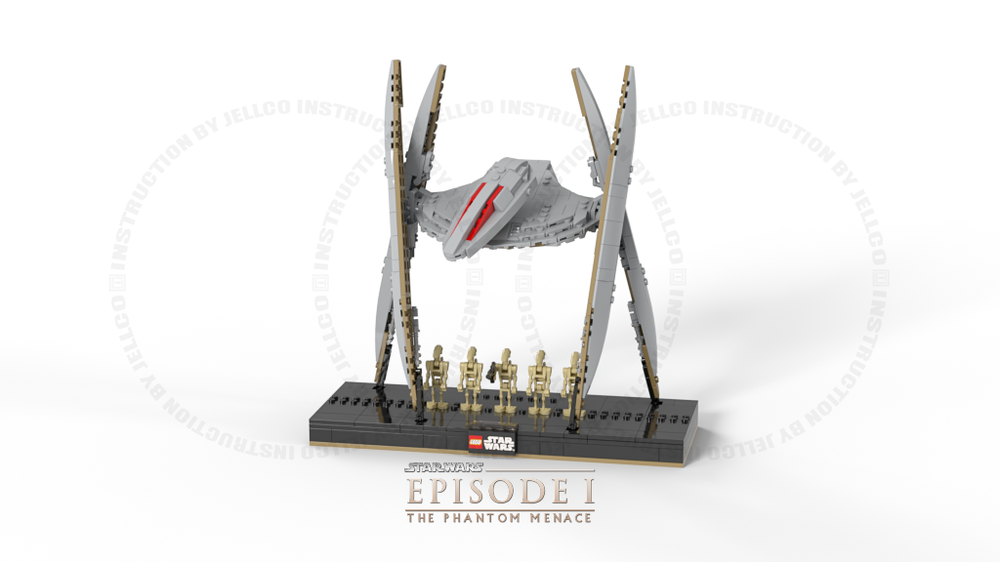 Lego Mini Size Vulture Droid Starfighter