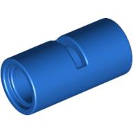 Lego Technic Pin Connector Round [Slotted] / Blue