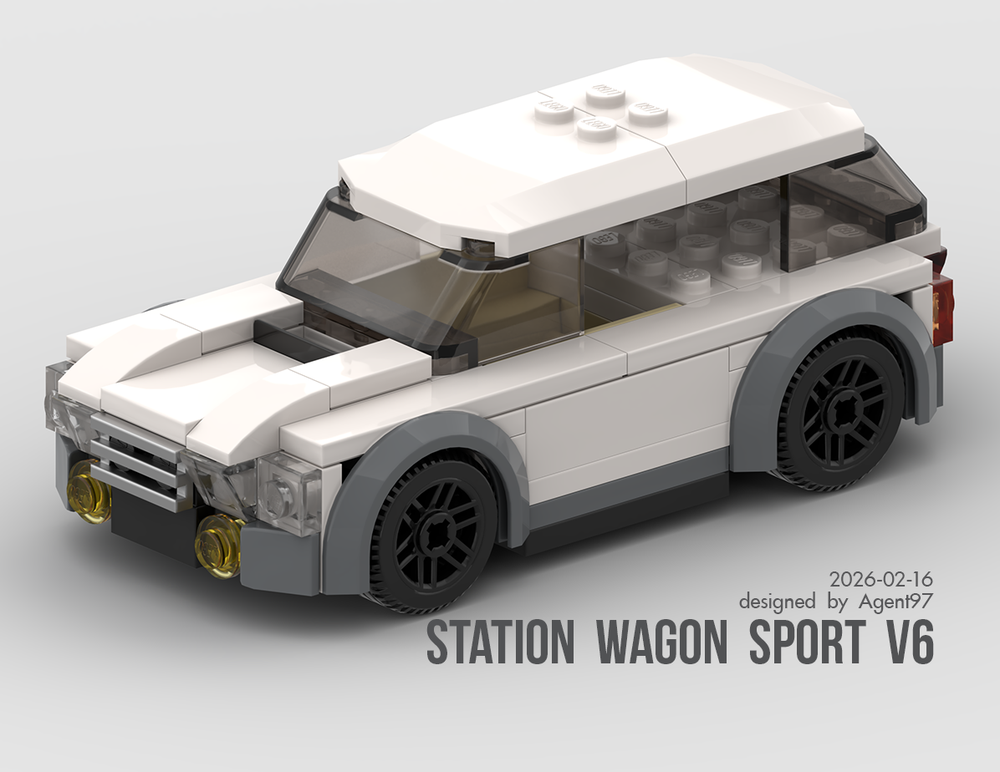 Lego Station Wagon Sport V6