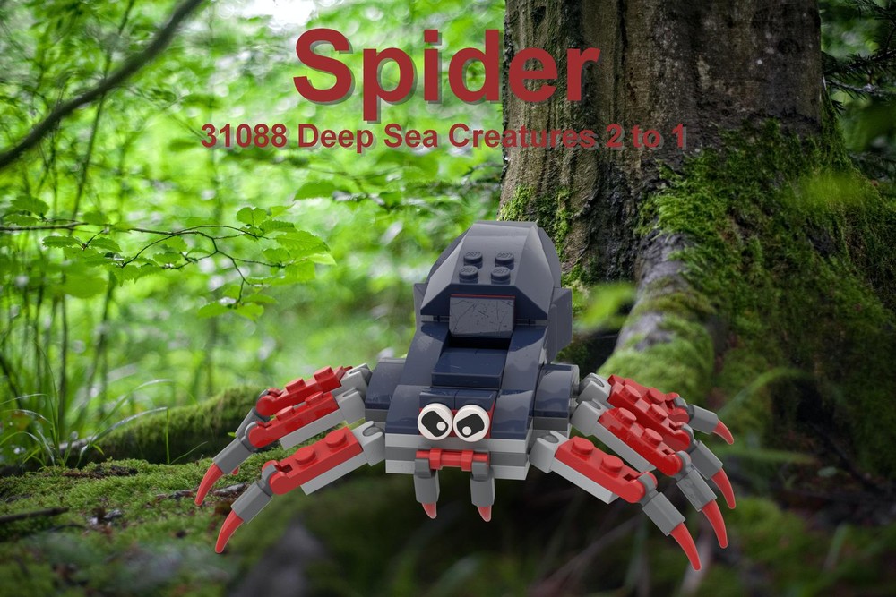 Lego Spider 31088 2 to 1
