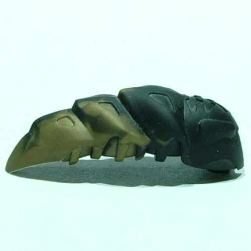 Lego Large Figure Accessory, Rahkshi Kraata Stage 1 with Marbled Flat Dark Gold Tail Pattern