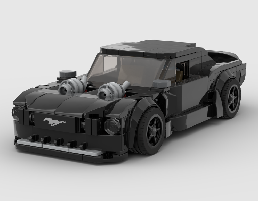 Lego 1965 Ford Mustang Custom 'Blackstang'