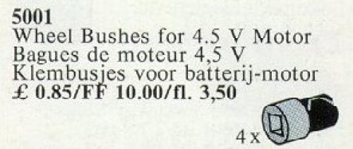 Lego Wheel Bushes for 4.5V Basic Motor