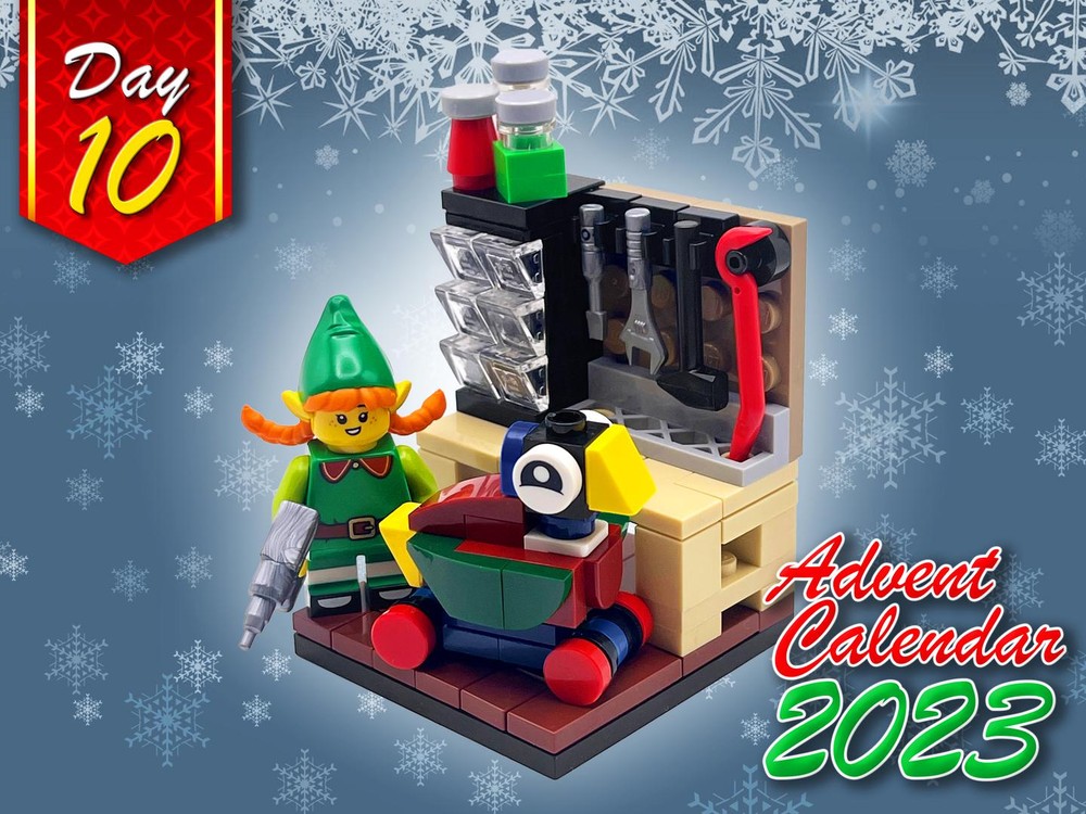 Lego Advent Calendar Day 10 - Santa's Workshop