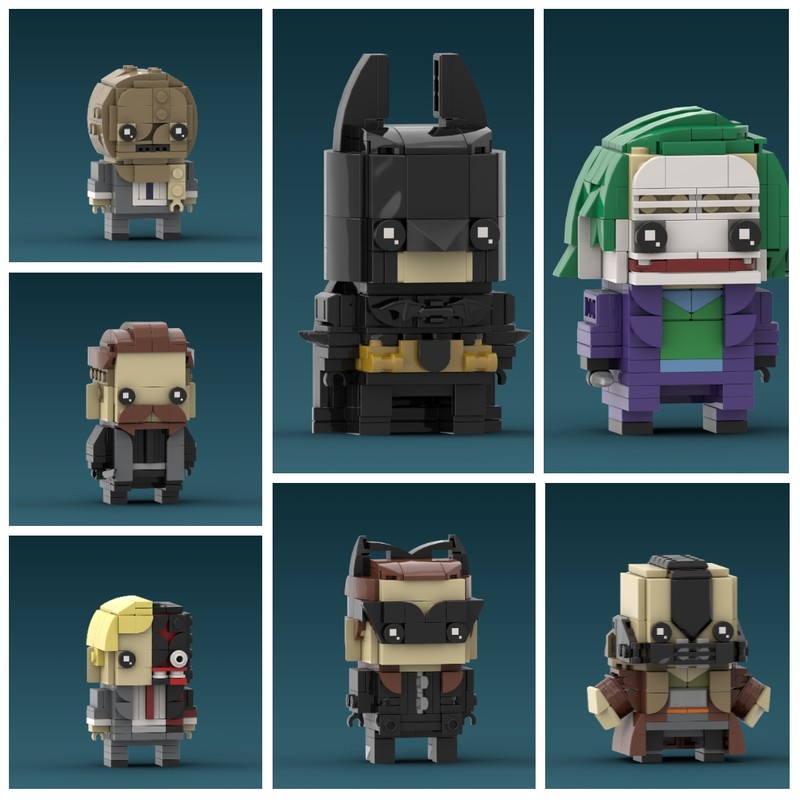Lego The Nolan Trilogy Complete Collection