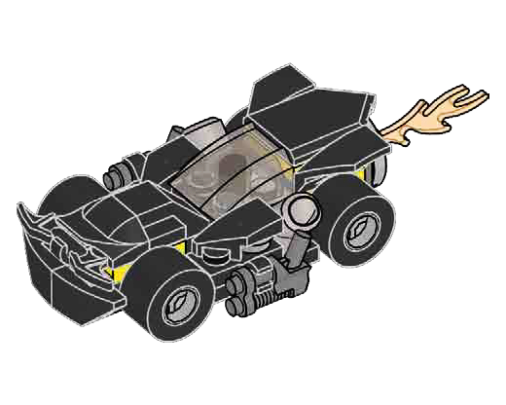 Lego Batmobile