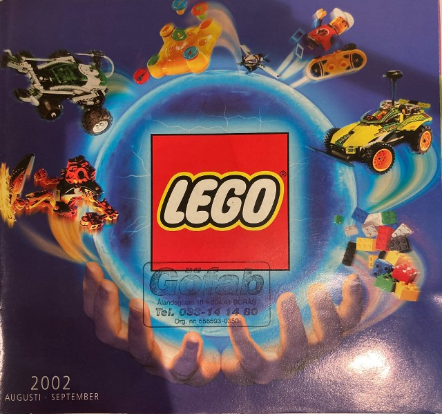 Lego 2002 Large Swedish August - December (419.2939-Se)