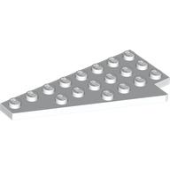 Lego Wedge Plate 8 x 4 Wing Left / White