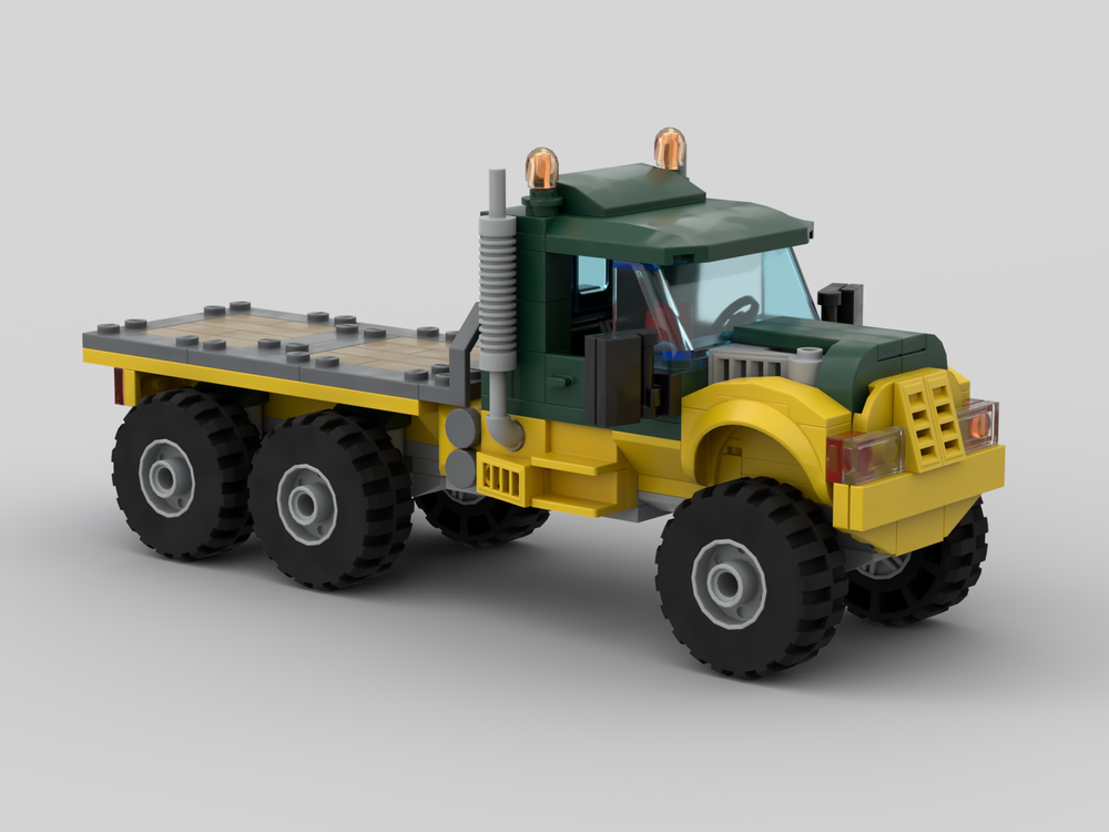 Lego Custom Flatbed Truck