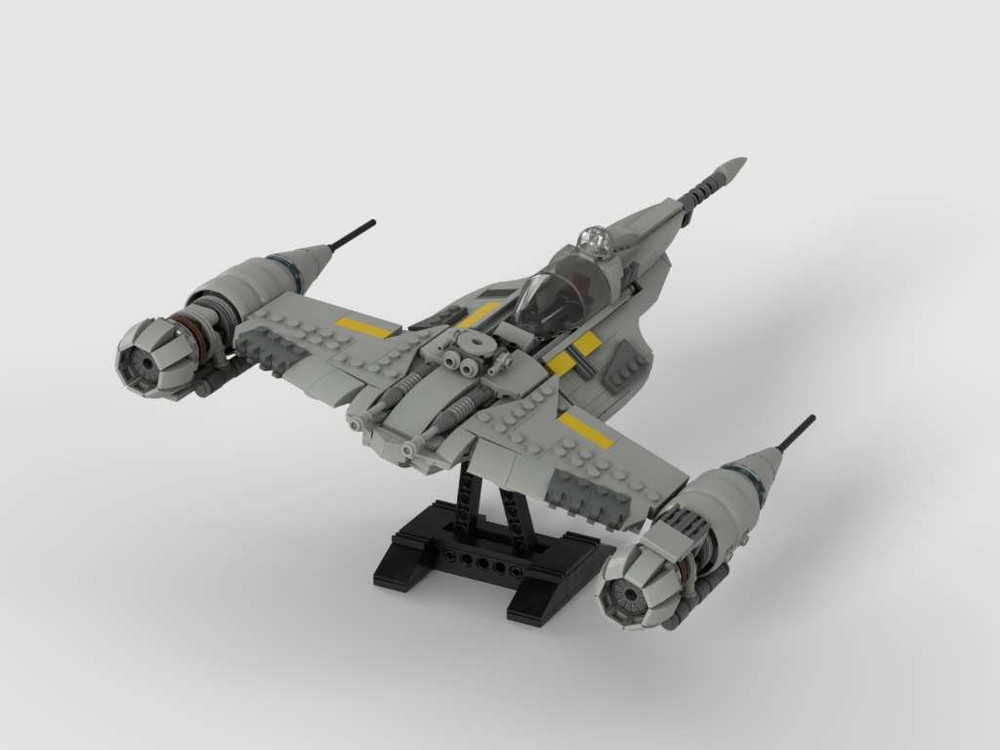 Lego Din Djarin's modified N-1 - The book of Boba Fett